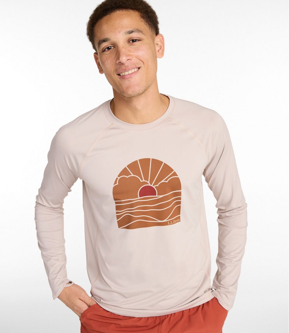 Men's Swift River Cooling Rash Guard, Graphic - L.L.Bean Popular