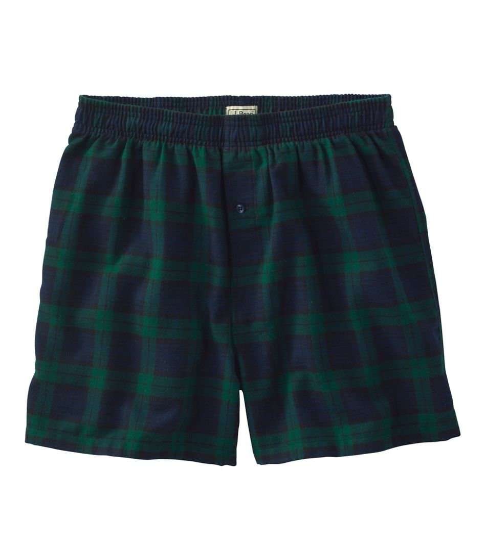Men's Scotch Plaid Flannel Boxers - L.L.Bean Classic