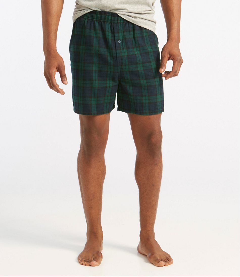 Men's Scotch Plaid Flannel Boxers - L.L.Bean Classic