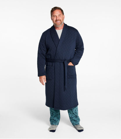 Men's Quilted Robe - L.L.Bean Quality