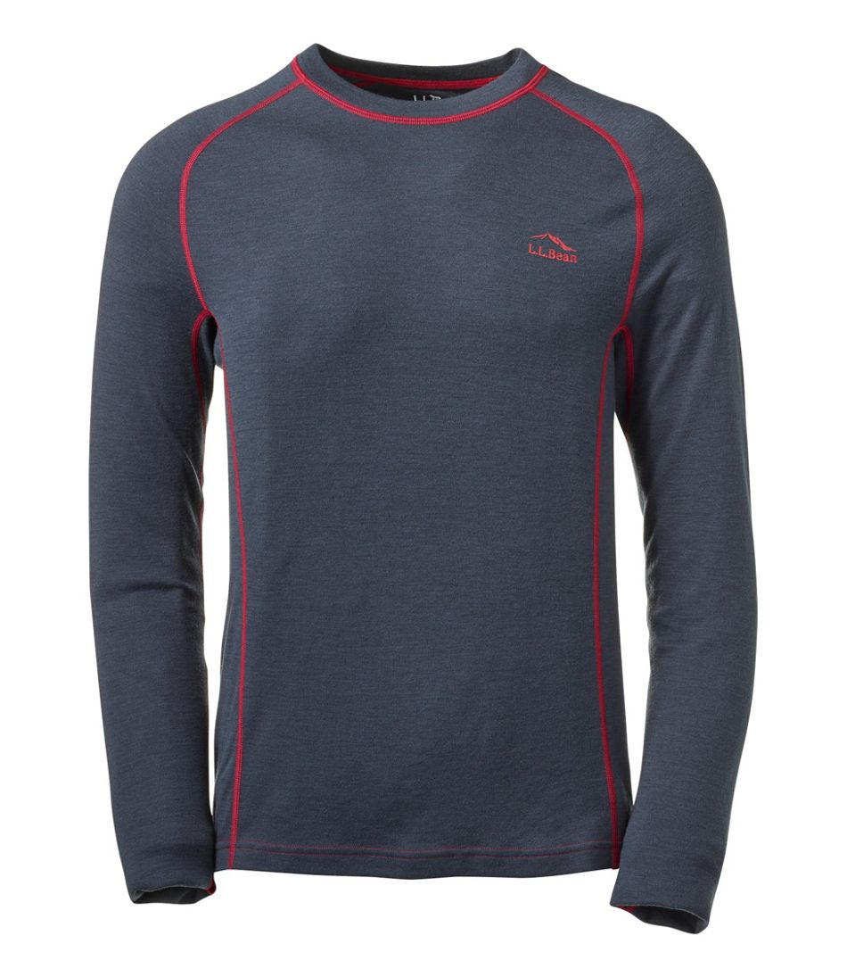 Men's Cresta Wool Midweight 250 Crew Top - L.L.Bean Customer Favorite