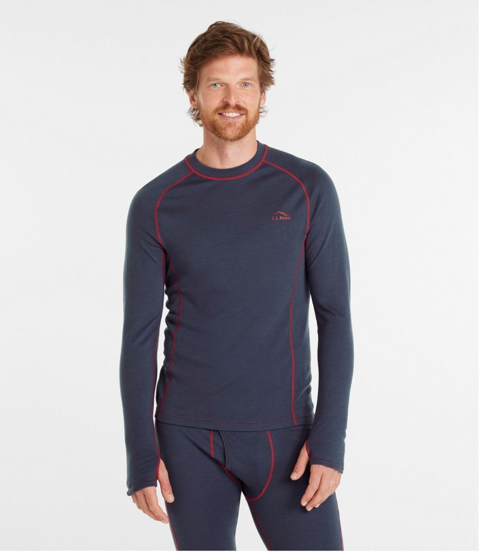 Men's Cresta Wool Midweight 250 Crew Top - L.L.Bean Customer Favorite