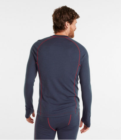 Men's Cresta Wool Midweight 250 Crew Top - L.L.Bean Customer Favorite