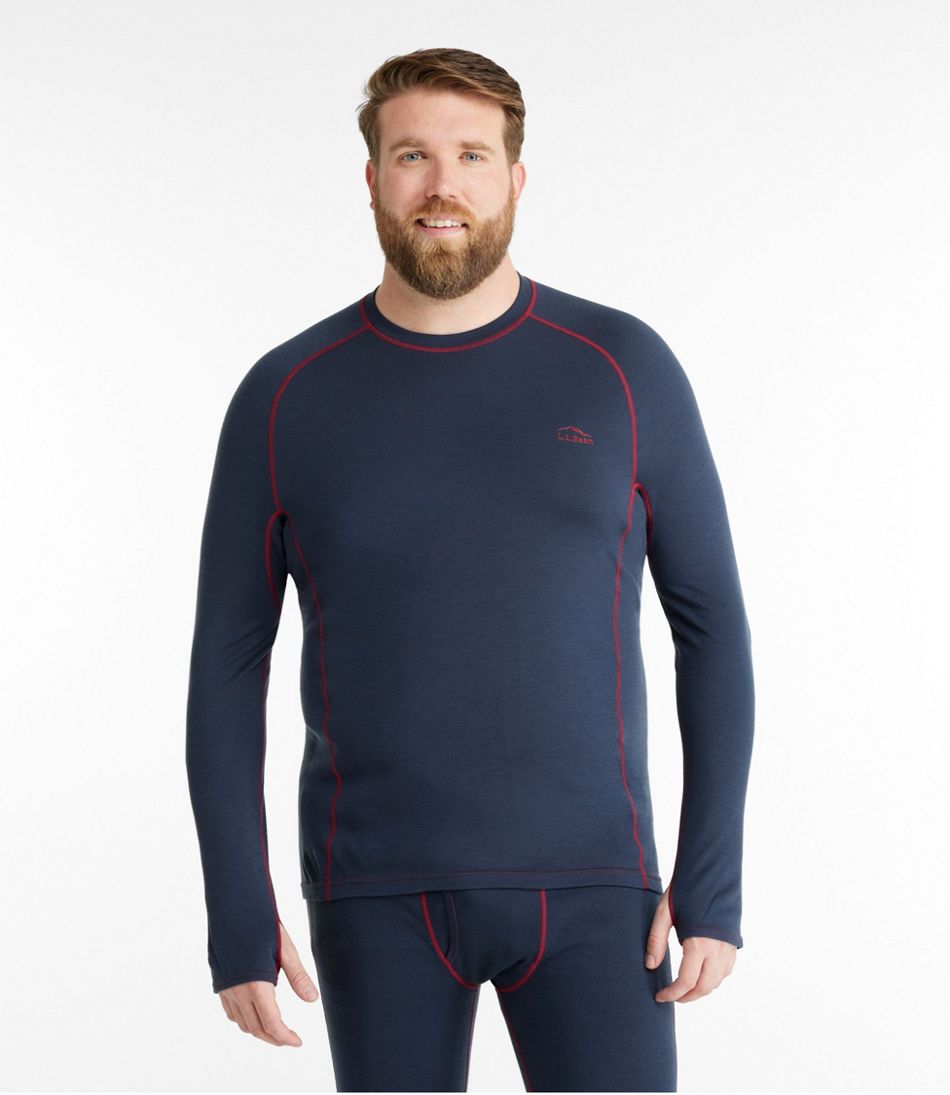 Men's Cresta Wool Midweight 250 Crew Top - L.L.Bean Customer Favorite