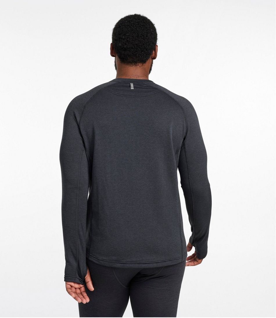 Men's L.L.Bean Midweight Base Layer Crew Top - L.L.Bean New