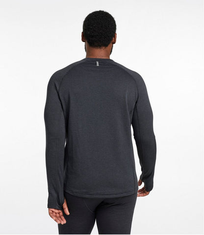 Men's L.L.Bean Midweight Base Layer Crew Top - L.L.Bean New
