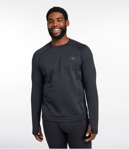 Men's L.L.Bean Midweight Base Layer Crew Top - L.L.Bean New