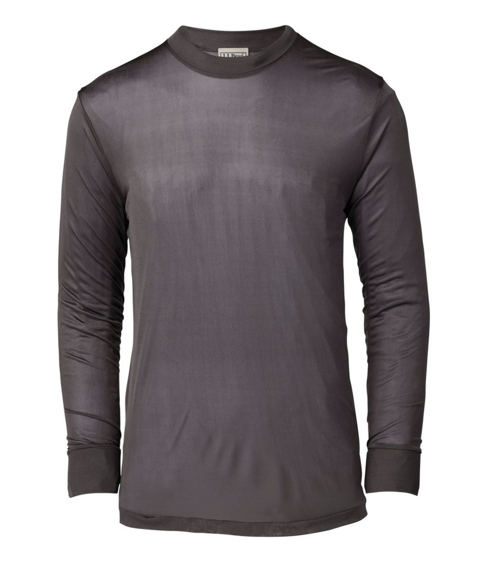 Men's Silk Underwear, Crewneck - L.L.Bean Popular