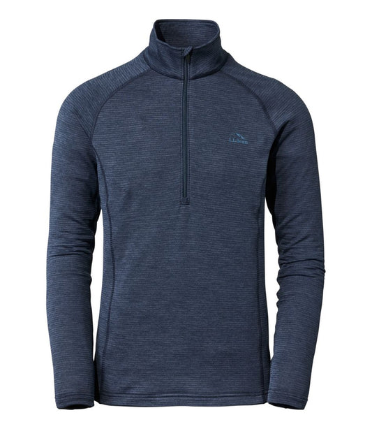 Men's L.L.Bean Midweight Base Layer Crew Top, 1/4 Zip - L.L.Bean Exclusive