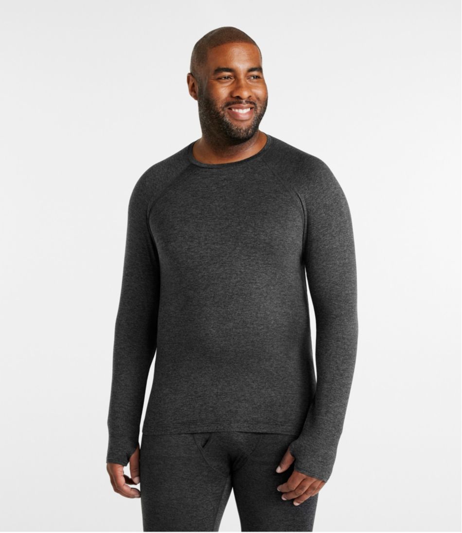 Men's L.L.Bean Simple Soft Base Layer, Crew - L.L.Bean Classic