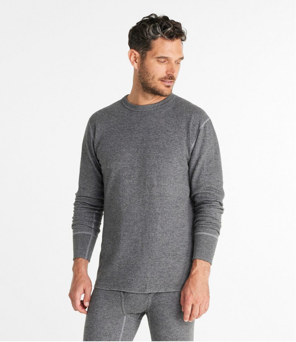 Men's Double-Layer Underwear, Crewneck - L.L.Bean Value