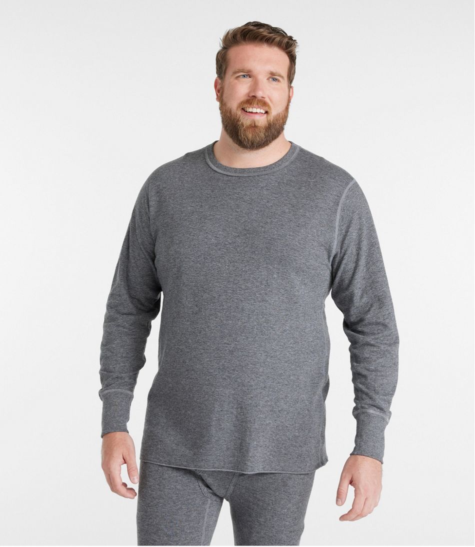 Men's Double-Layer Underwear, Crewneck - L.L.Bean Value