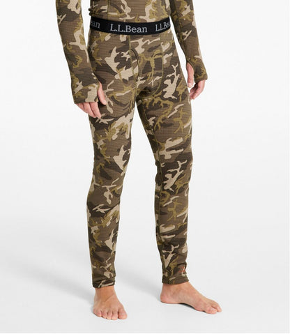 Men's L.L.Bean Heavyweight Base Layer Pant, Print - L.L.Bean Great Value