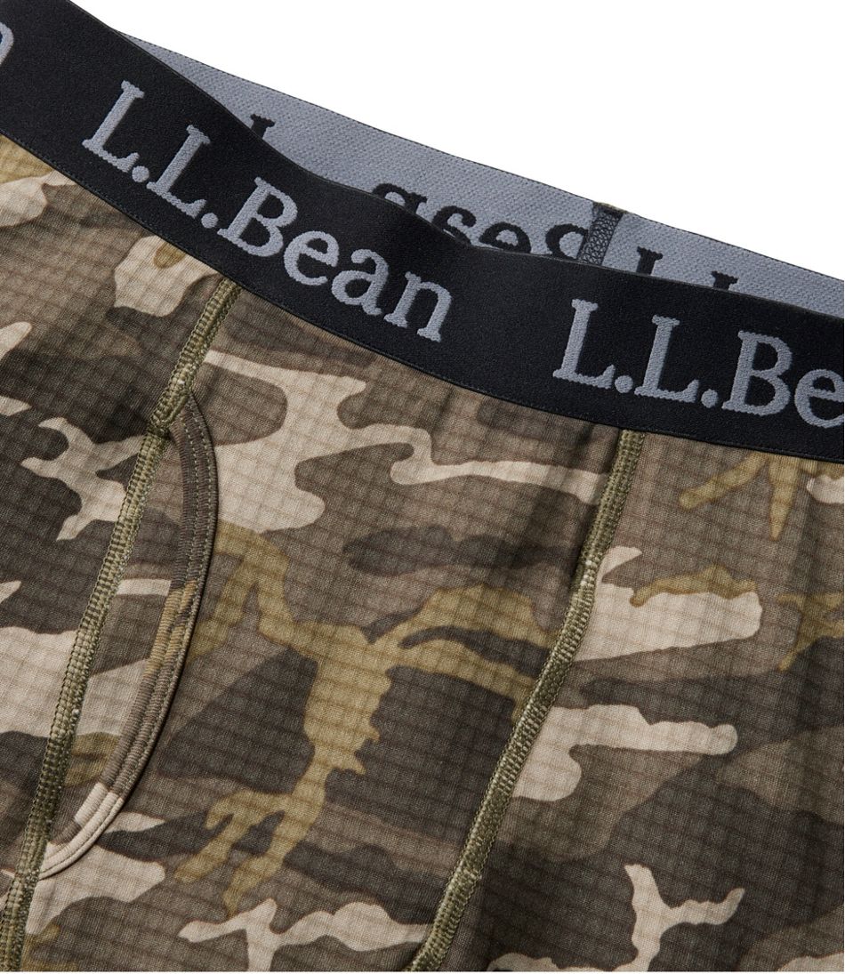 Men's L.L.Bean Heavyweight Base Layer Pant, Print - L.L.Bean Great Value