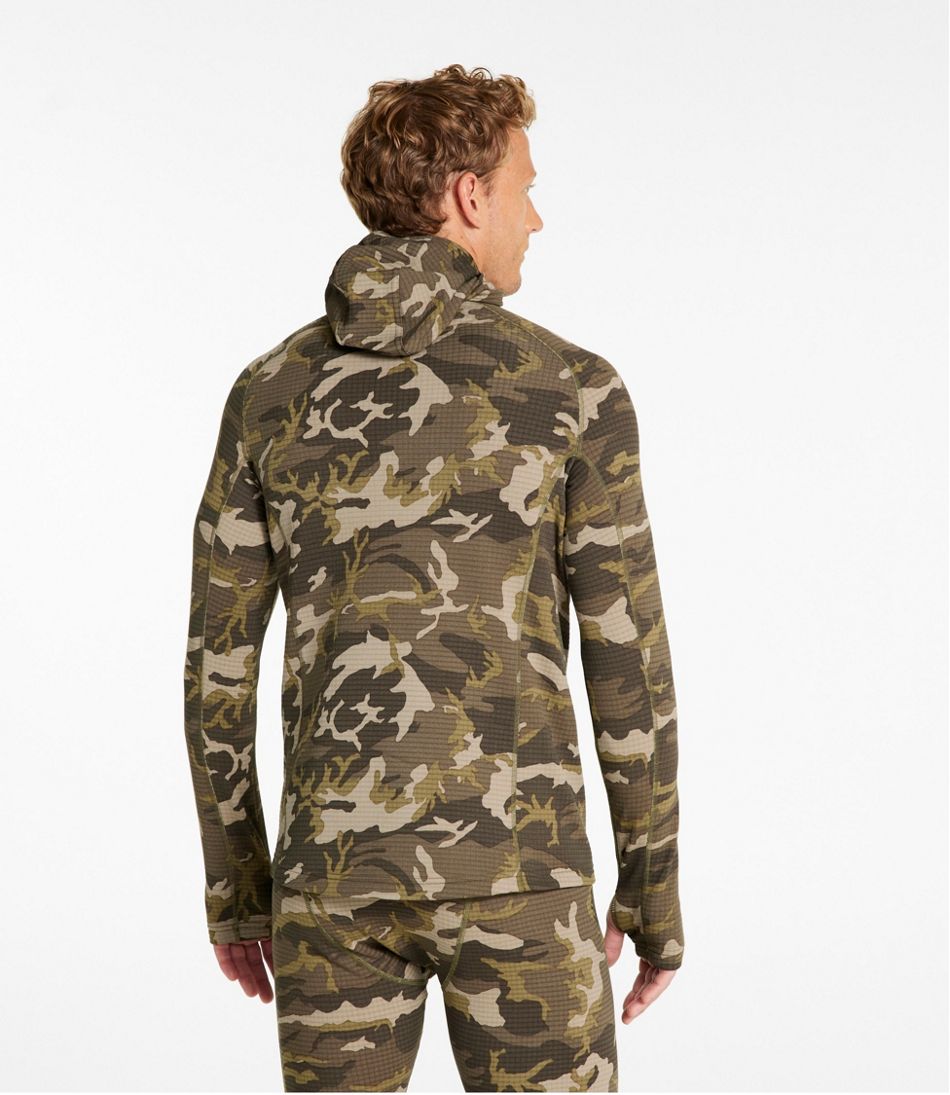 Men's L.L.Bean Heavyweight Base Layer Hoodie, Print - L.L.Bean Trusted