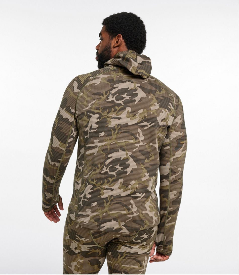 Men's L.L.Bean Heavyweight Base Layer Hoodie, Print - L.L.Bean Trusted