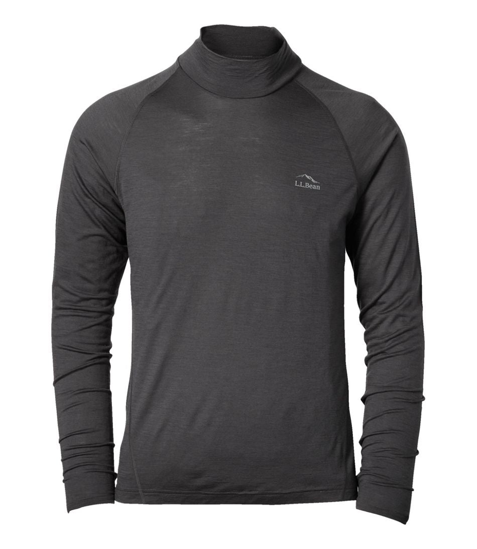 Men's Cresta Wool Ultralight 150 Turtleneck - L.L.Bean Customer Favorite