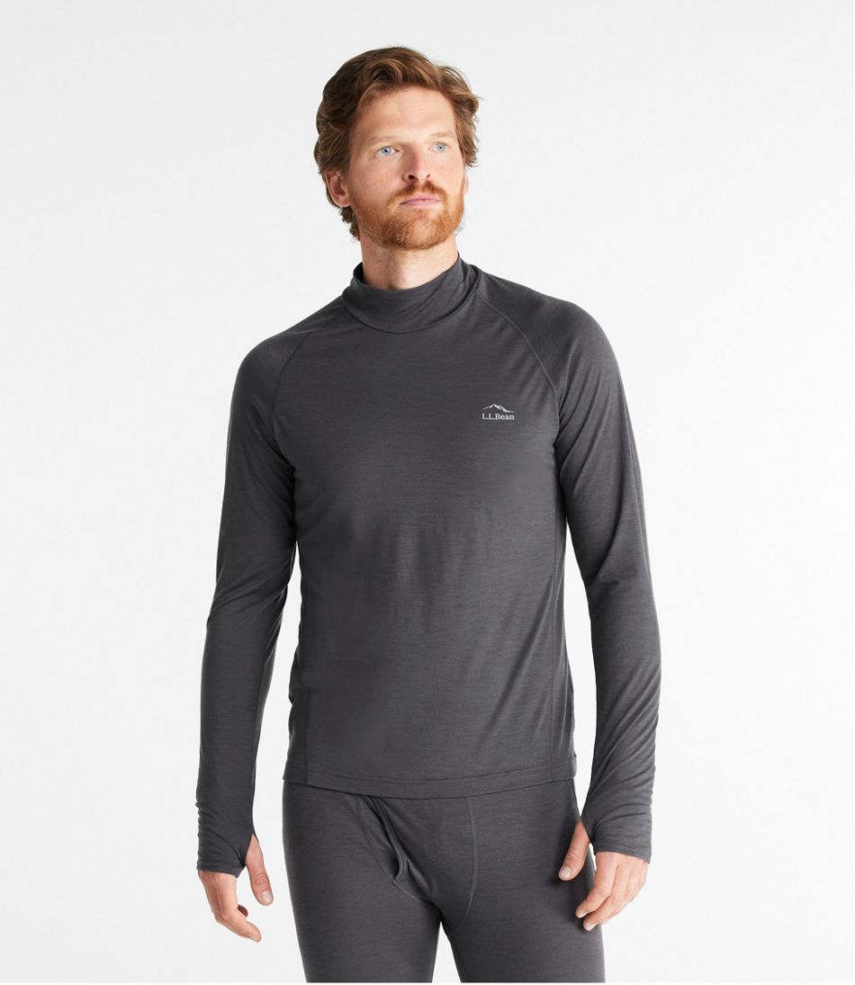 Men's Cresta Wool Ultralight 150 Turtleneck - L.L.Bean Customer Favorite