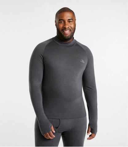 Men's Cresta Wool Ultralight 150 Turtleneck - L.L.Bean Customer Favorite