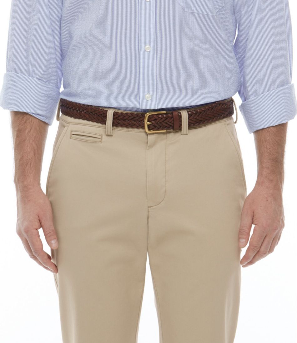 Men's Essential Braided Leather Belt - L.L.Bean Great Value