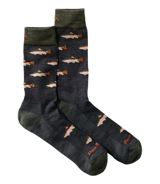 Men's Darn Tough Spey Fly Crew Socks - L.L.Bean New
