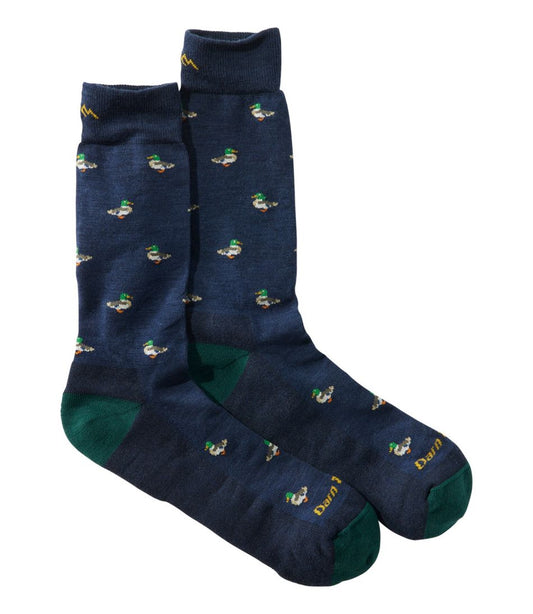 Men's Darn Tough Duck Duck Moose Crew Socks - L.L.Bean Best Seller