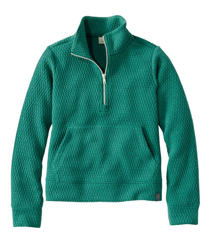 Kids' Ridgeknit Pullover, Glow-in-the-Dark Quarter-Zip - L.L.Bean Popular