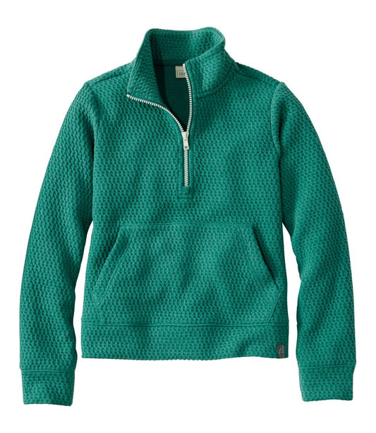 Kids' Ridgeknit Pullover, Glow-in-the-Dark Quarter-Zip - L.L.Bean Popular