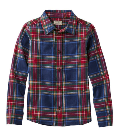 Kids' Scotch Plaid Flannel Shirt - L.L.Bean Best Seller
