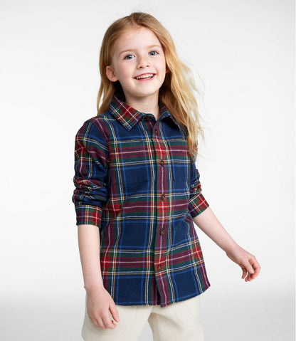 Kids' Scotch Plaid Flannel Shirt - L.L.Bean Best Seller