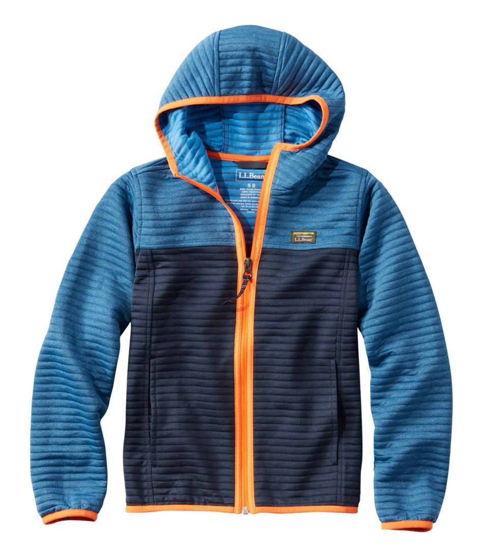 Kids' Airlight Full-Zip Hoodie, Colorblock - L.L.Bean Exclusive