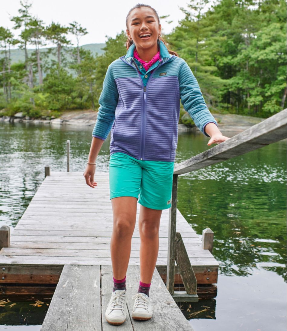 Kids' Airlight Full-Zip Hoodie, Colorblock - L.L.Bean Exclusive