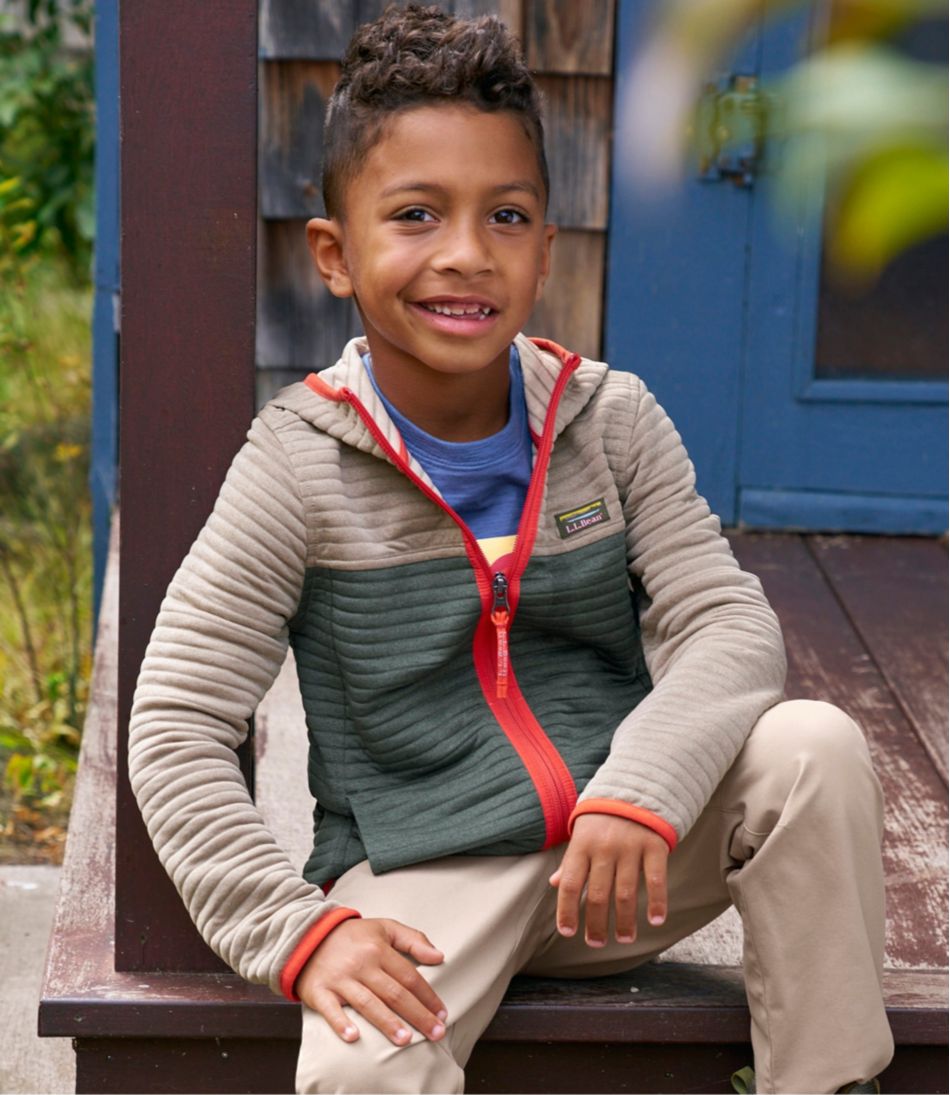 Kids' Airlight Full-Zip Hoodie, Colorblock - L.L.Bean Exclusive