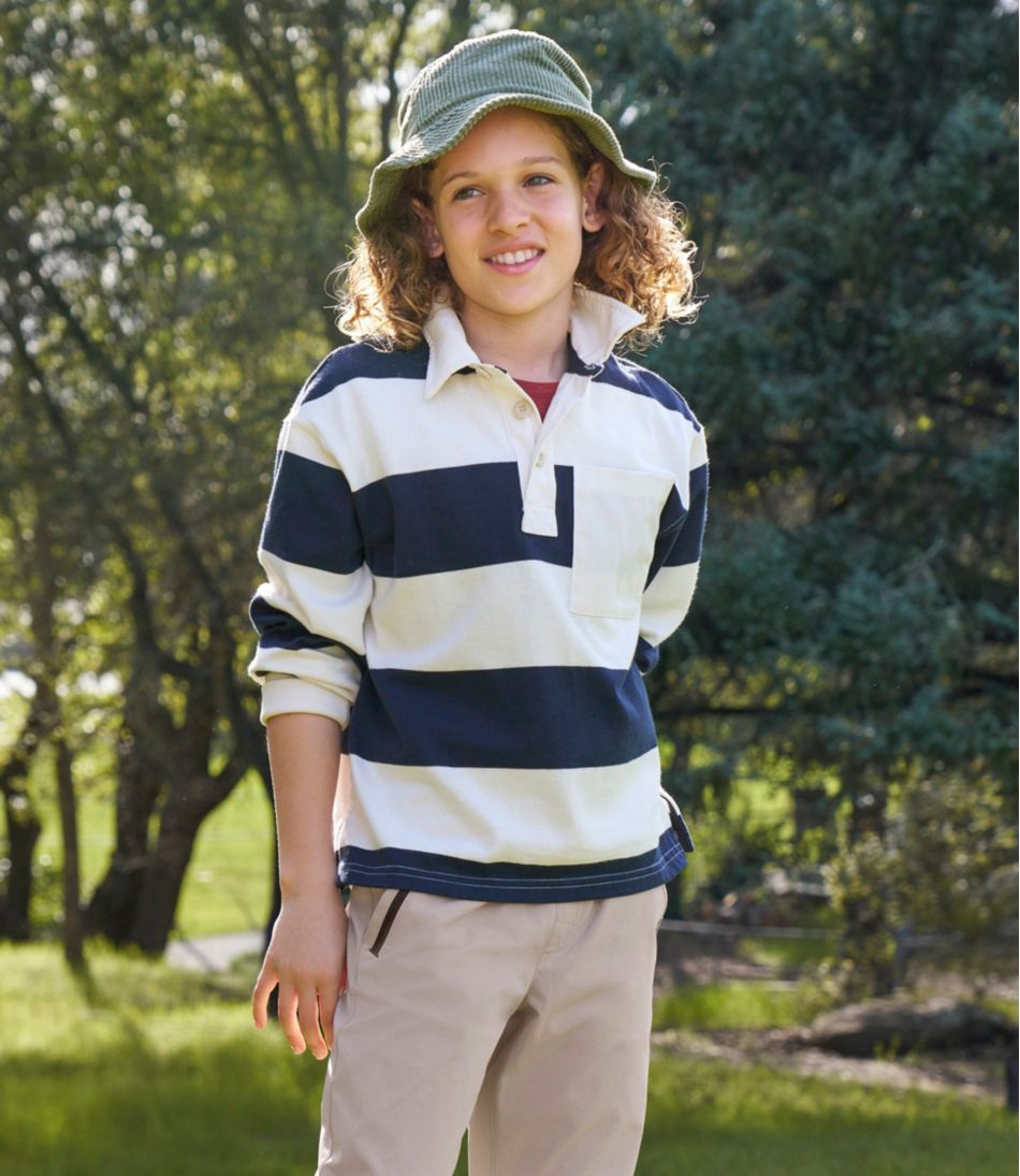 Kids' Striped Rugby Shirt - L.L.Bean Signature