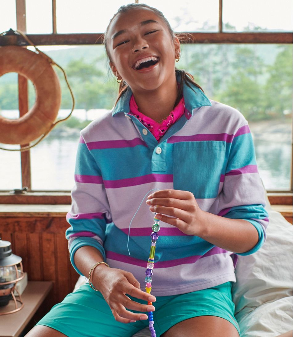 Kids' Striped Rugby Shirt - L.L.Bean Signature