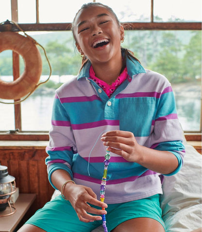 Kids' Striped Rugby Shirt - L.L.Bean Signature