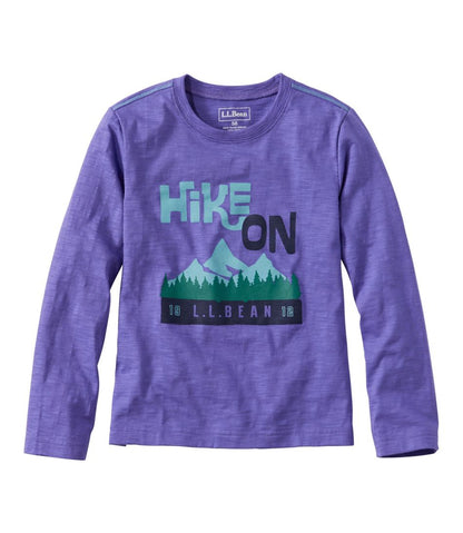 Kids' Graphic Tee, Long-Sleeve Glow-in-the-Dark - L.L.Bean Essential