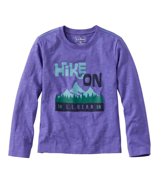 Kids' Graphic Tee, Long-Sleeve Glow-in-the-Dark - L.L.Bean Essential
