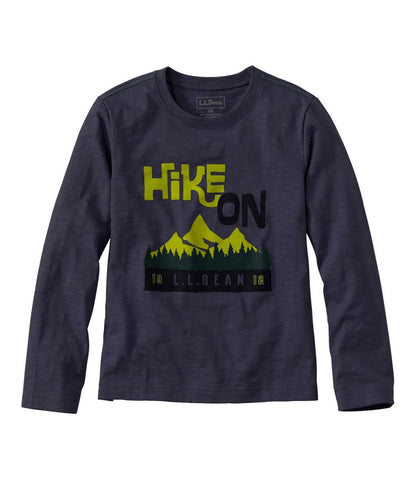 Kids' Graphic Tee, Long-Sleeve Glow-in-the-Dark - L.L.Bean Essential