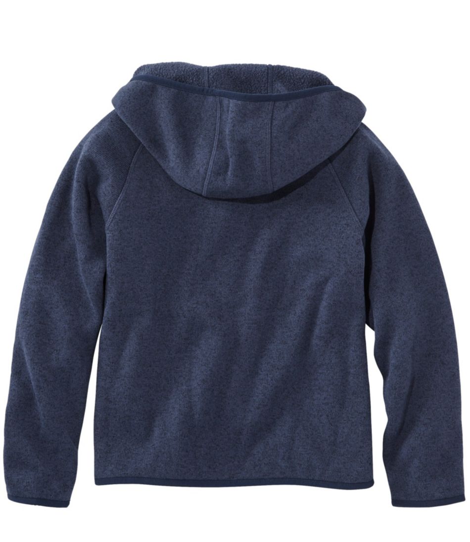 Kids' L.L.Bean Sweater Fleece, Hooded - L.L.Bean Everyday