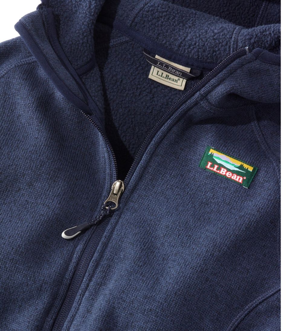 Kids' L.L.Bean Sweater Fleece, Hooded - L.L.Bean Everyday