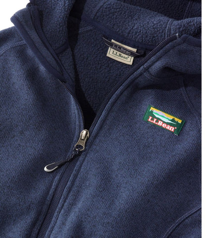 Kids' L.L.Bean Sweater Fleece, Hooded - L.L.Bean Everyday