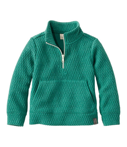 Toddlers' Ridgeknit Pullover, Glow-in-the-Dark Quarter-Zip - L.L.Bean Latest