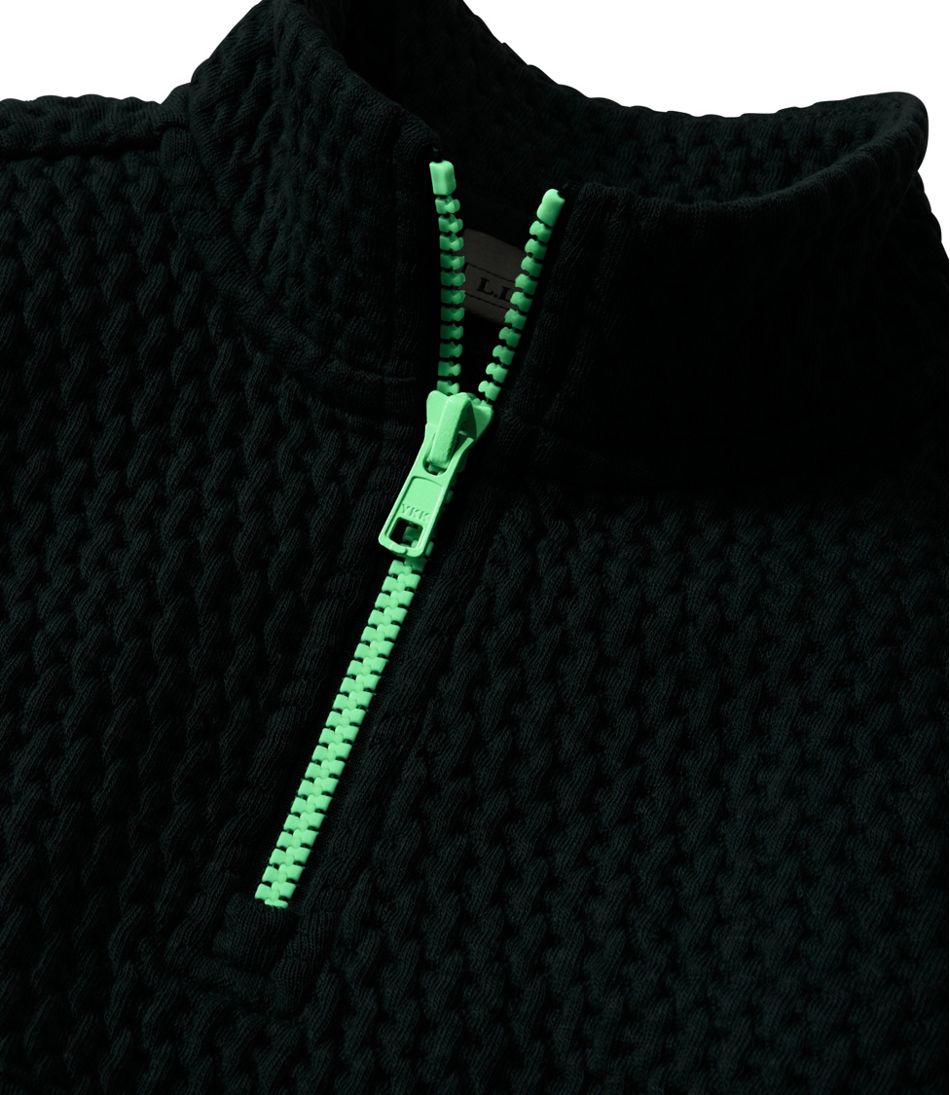 Toddlers' Ridgeknit Pullover, Glow-in-the-Dark Quarter-Zip - L.L.Bean Latest