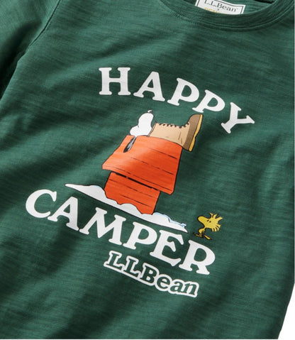 Kids' L.L.Bean x Peanuts Short-Sleeve Tee - L.L.Bean Popular
