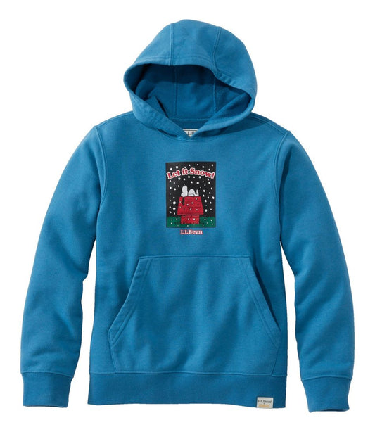 Kids' L.L.Bean x Peanuts Sweatshirt Hoodie - L.L.Bean Trending