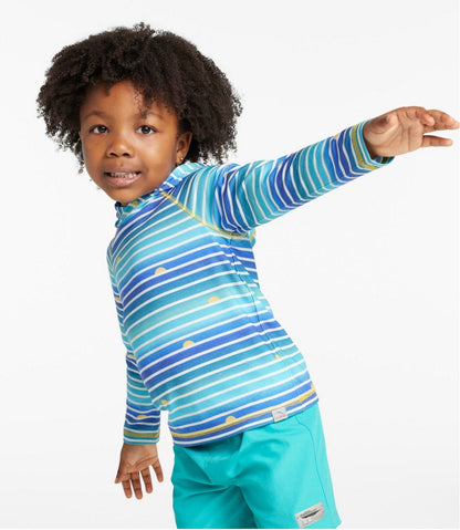 Toddlers' Everyday SunSmart® Hooded Tee, Long-Sleeve Stripe - L.L.Bean Exclusive