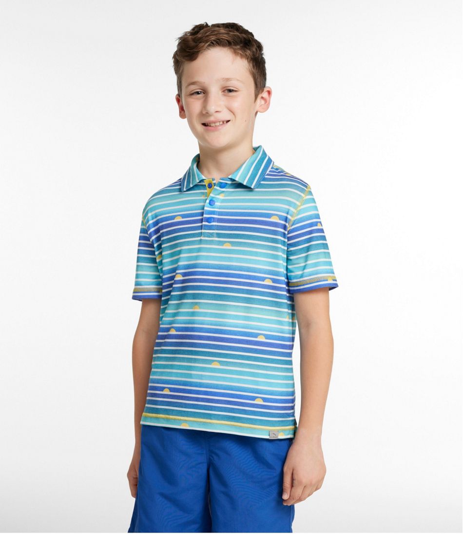 Kids' Everyday SunSmart® Polo, Print - L.L.Bean Classic