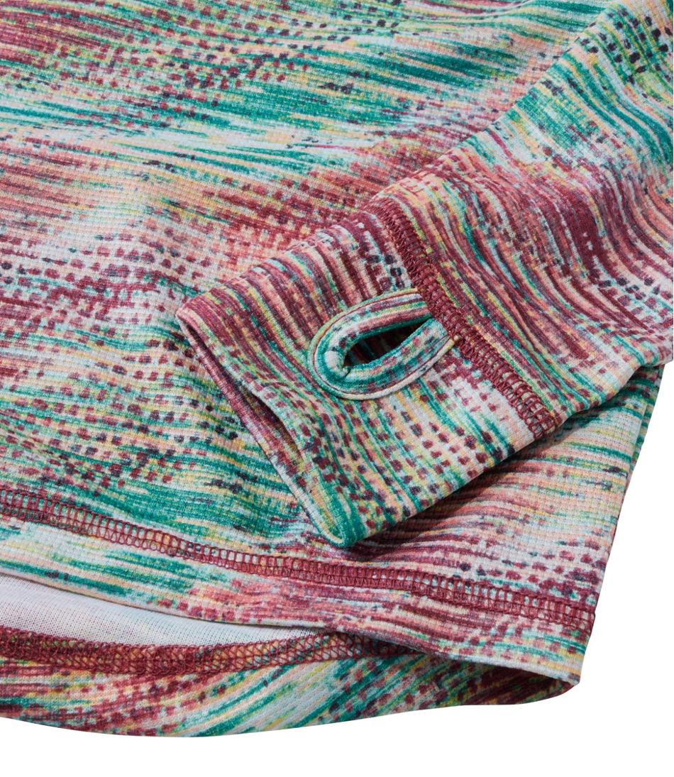 Kids' Wicked Warm Midweight Long Underwear, Top Print - L.L.Bean Featured