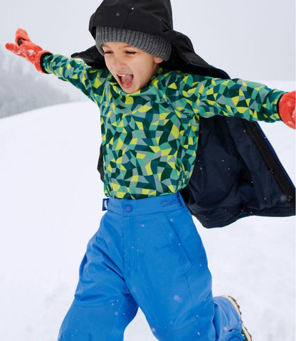 Kids' Wicked Warm Midweight Long Underwear, Top Print - L.L.Bean Featured